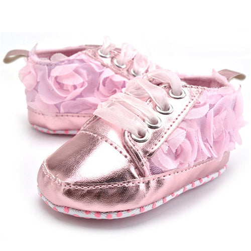 Baby  Rose Flower  Girl  Shoes